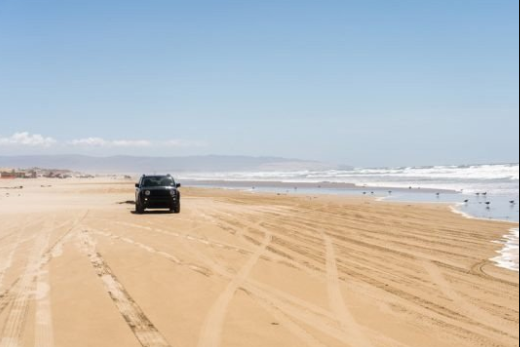 keep your car in the beach